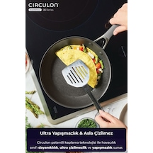 Circulon 26 Cm Kızartma Tavası Gri - Siyah