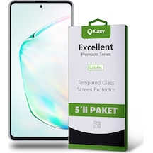 Samsung Uyumlu Galaxy Note 10 Lite Ekran Koruyucu 5 Adet Ekonomik Paket (554292981) 20 Tl Fark Ile Apple  iPhone Hızlı Şarj Kablosu