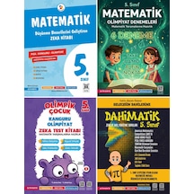 Altın Nokta Yayınları 5.sınıf Bilsem-kanguru-olimpiyat Sınavlarına Hazırlık Seti 4 Kitap