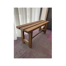 Ahşap Bank 100x30x43 Cm Kahverengi Kahverengi
