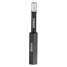 Ayrex Ve Granit Delme Panç Hex Şekilli 6 Mm Siyah Model Sgs2756