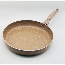 Cantef 32 Cm Yanmaz Yapışmaz Tek Saplı Teflon Tava