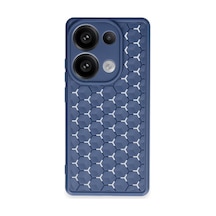 Realme C65 Kılıf Petek Silikon Kapak - Lacivert Bzsxx00 1