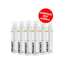 Privacy Woman Kadın Sprey Deodorant 6x200 Ml