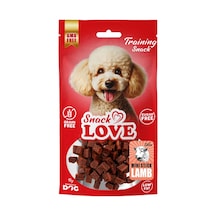 Snack - 227 - Love Köpek Ödül Ve Eğitim Kuzu-morina Küp Şekil Kesimli 10 Mm Küp - Kmrsfres - 70 Gr