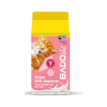 Bado Kitten Milk Replacer Yavru Kediler İçin Süt Tozu Besin Takviyesi 200ml