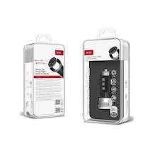 Usb Ve Micro Araba Araç İçi Led Işıklı Çakmaklık Pd Micro Ve Usb Yüksek Hızlı Şarj Adaptörü Başlığı