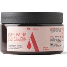 Alfheim Exfoliating Body Scrub Kahveli Vücut Ovması 240 Ml