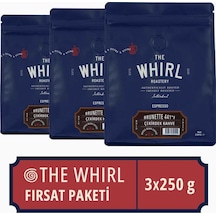 The Whirl Espresso Brunette 441°F Çekirdek Kahve 3'lü Fırsat Paketi