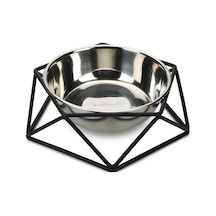 Beeztees Köpek Mama Su Kabı, Paslanmaz Çelik, 21,5cm, 700ml