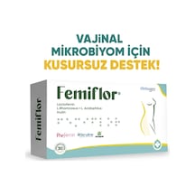 Femiflor Vajinal Flora Mikrobiyom Takviyesi 30 Kapsül