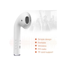 Singree Kulaklık Tasarımlı Bluetooth Hoparlör - Güçlü Bas, Fm Radyo, Tf Kart Ve Çift Bağlantı Özelliği 112 Karakter