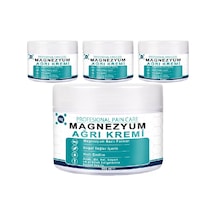 Hubrendy Sh Saf Magnezyum Klorürlü Masaj Losyonu 4 Adet Zechstein Deniz Kaynaklı, Aloe Vera Ve E Vit