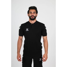 Hummel Armin Pamuklu Bebe Yaka Tişört Siyah 4xl Siyah