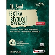 11. Sınıf Extra Biyoloji Soru Bankası Kafadengi Yayınları