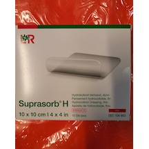 L&R Suprasorb H Thin Hidrokolloid Örtüsü 10'lu 10 x 10 CM