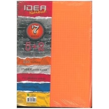Çınar Idea 17x24 210 Yaprak 5+2 Spiralli Defter 1 Adet Turuncu
