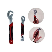Çok Fonksiyonlu Ergonomik Ayarlanabilir Büyük Küçük Akıllı Pense Anahtar 2li Set Çok Renkli