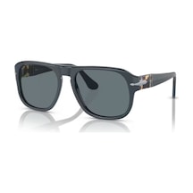 Persol Po3310s 11893r 57 Erkek Güneş Gözlüğü Mavi