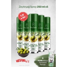 Premium 250 Ml, 5 Al 4 Öde Zeytinyağ Sprey, Hediyeli