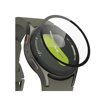 Samsung Galaxy Watch 7 44mm Tam Kaplayan Nano Cam Ekran Koruyucu Siyah Galaxy Watch 7 44mm İle Uyumlu Ekran Koruyucu - Siyah Çok Renkli