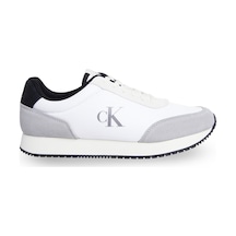 Calvin Klein Retro Runner Iconıc Snk Beyaz Erkek Sneaker 000000000102235551 Beyaz