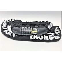 Zhongli Golden 6x1500mm 5 Şifreli Motosiklet Zincir Kilit