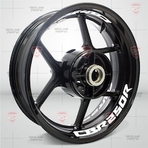 CBR 250R Beyaz Jant Şeridi