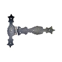 Antika Tarz Dekoratif Pirinç Kuyruklu Zambak Menteşe - 175x248 Mm, Oksit Diğer