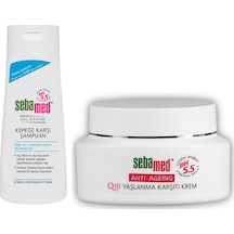 Kepek Karşıtı Şampuan 400 Ml - Sebamed Q10 Yaşlanma Karşıtı Krem 50 Ml