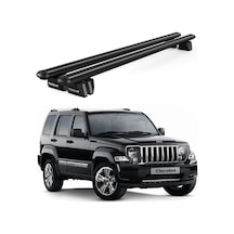 Pençe Jeep Cherokee Kk 2008-2014 Uyumlu Siyah Ara Atkı 135cm Port Bagaj Tavan Barı