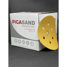 PİGA GOLD P150 HOOKİT ZIMPARA 150 MM. 100 ADET (PAKET)