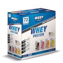 West Nutrition Whey Protein Tozu 72 Adet Şase 4 Farklı Aroma