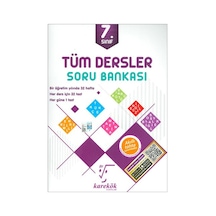 7 Sınıf Tüm Dersler Soru Bankası Karekök Yay