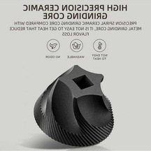 Flybuy Kahve Değirmeni - 25g Kapasiteli, 1800mah Batarya, Siyah Abs-cam Karışımı Kmdj Serisi Siyah