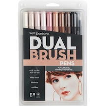 Tombow Ab-t Dual Brush Pen G.kalem Seti Portre Renkleri 10lu