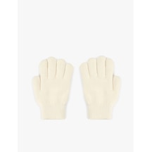 Koton Basic Eldiven Ekru 6wkg50047aa Ekru