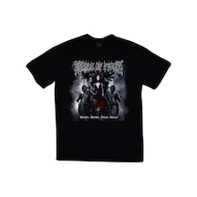 Stoned&Fame Unisex Siyah Cradle Of Field Baskılı T-shirt SIYAH Siyah
