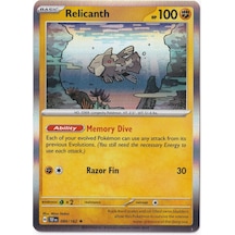 Relicanth Holo 084/162 - Temporal Forces - Pokemon Kartı Mint
