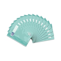 Okul Defteri A4 Touch, 16 Yaprak, Çizgi Stili 28, Kareli, Pastel Yeşil, 15 Adet Çok Renkli