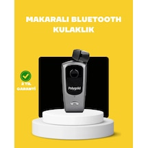 Hubrendy Kargo Geri Çekilebilir Kablolu Bluetooth İş Kulaklığı