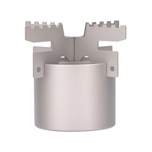 Yuntech01 Titanlı Alkol Ocağı 100ml 0.5mm Kalınlık + Çapraz Ayak 5kg Yük Taşıma - Ultra Hafif Toplam 74.5g Çok Renkli