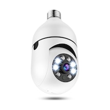Ampul Güvenlik Kamerası, 360 Derece Döndürme/eğme Panoramik Ip Kamera, 2.4ghz Wifi 1080 Kamerası Güvenlik & CCTV Kamerası 57946688