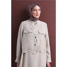 Armine Saf İpek Twill Eşarp 9644d 04 Koyu Kot Mavi