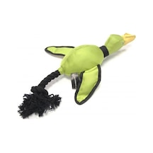 Nunbell Sesli, Diş İpli, Dayanıklı Ördek Kumaş Köpek Oyuncağı 40 Cm