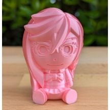Sevimli Chibi Anime Kız Figürü - Dekoratif Masaüstü Anime Karakteri Ve Koleksiyon Oyuncağı