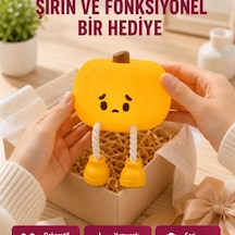 Şarjlı Pumpkin Led Masa Lambası Zamanlayıcılı Dokunmatik Yeni Nesil Renkli