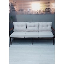 Safir 3'lü Bahçe,balkon,teras,cafe,çay Seti,oturma Grubu,koltuk Takımı,ofis Koltuk Takımı Krem