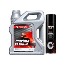 Petrol Ofisi Maxima Xt 10W-40 Motor Yağı 4 L + Balata Spreyi 500 ML