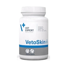 Vet Expert Vetoskin Kedi Ve Köpekler İçin Tüy-cilt Gelişimi Destekleyici Kapsül 90 Adet